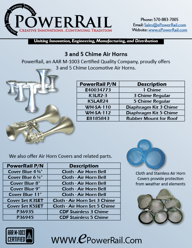 PowerRail Air Horns