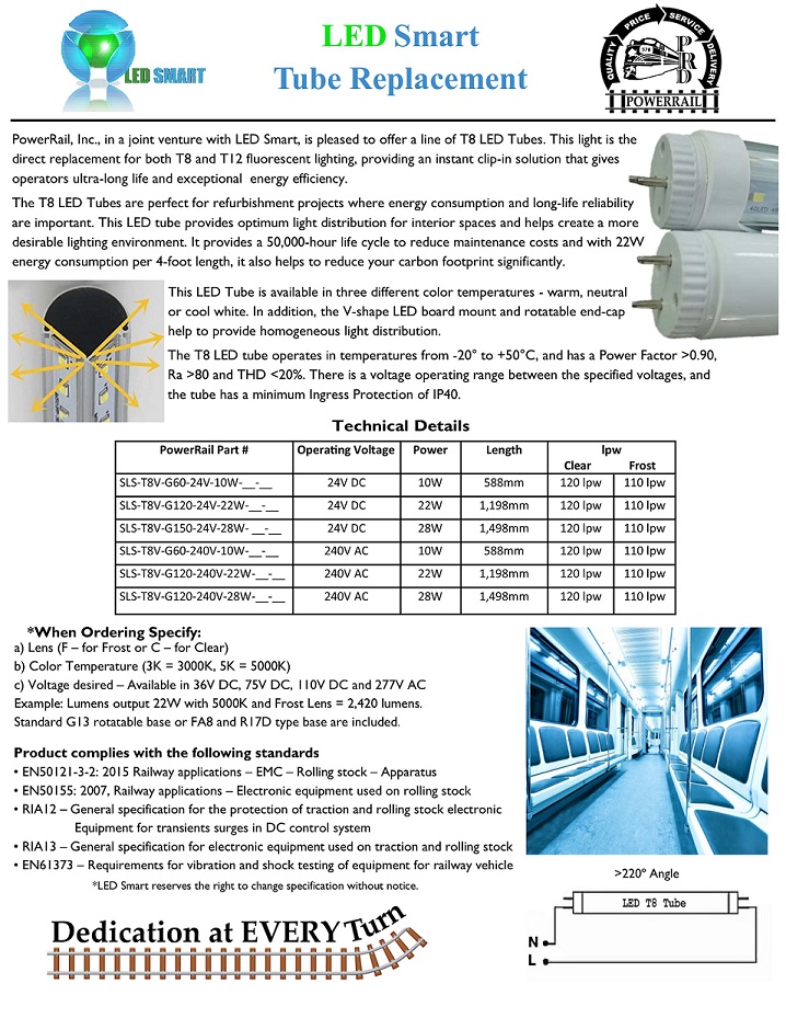 LED Smart Tube Replacement