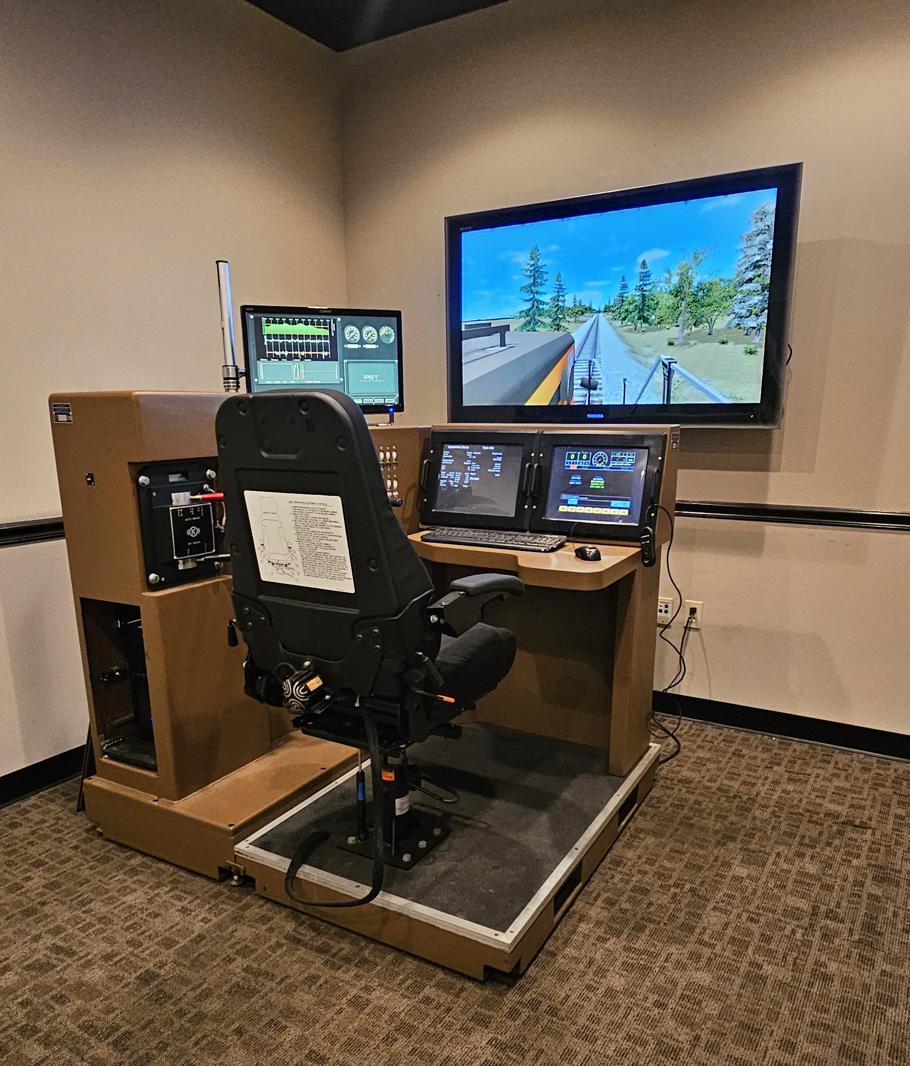 PowerRail's Immersive Locomotive Operation Simulator